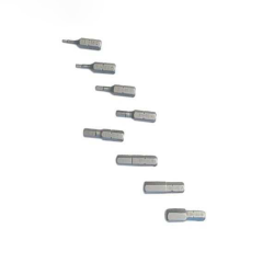Mannesmann 20252 Altıgen Bits, 3.0 x 25 mm, 10 parça