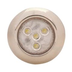 Krom Spot 4 Led 12V Gün Işığı