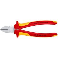 KNIPEX 70 06 180 VDE Yan Keski 180mm 1000V İzoleli (7006180)