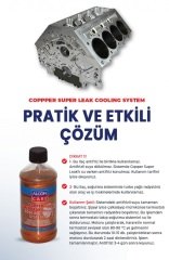 ALCON Copper Super Leak Bakır Takviyeli Sıvı Radyatör Çatlak İlacı 240ml (M-9905)