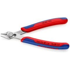 KNIPEX 78 03 125 Elektronikçi Yan Keski 125mm Electronic Super Knips (7803125)