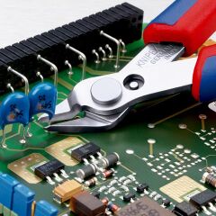 KNIPEX 78 03 125 Elektronikçi Yan Keski 125mm Electronic Super Knips (7803125)