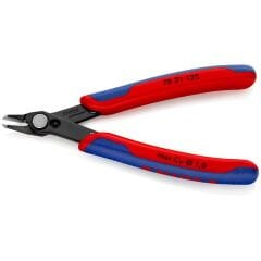 KNIPEX 78 31 125 Elektronikçi Yan Keski 125mm Electronic Super Knips (7831125)