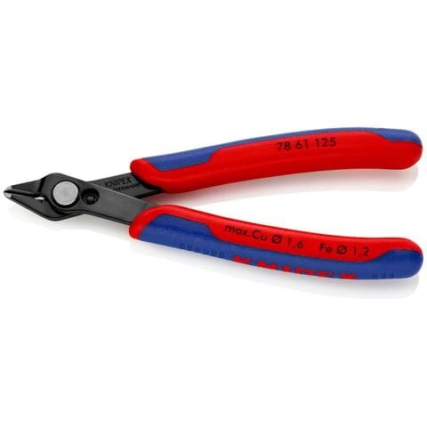 KNIPEX 78 61 125 Elektronikçi Yan Keski 125mm Electronic Super Knips (7861125)
