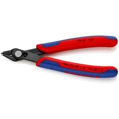 KNIPEX 78 61 125 Elektronikçi Yan Keski 125mm Electronic Super Knips (7861125)