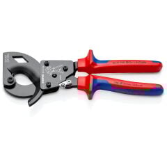 KNIPEX 95 31 250 Cırcır Kablo Kesme Makası 250mm Ø32mm (9531250)