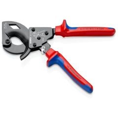 KNIPEX 95 31 250 Cırcır Kablo Kesme Makası 250mm Ø32mm (9531250)