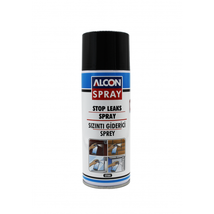 ALCON Sızıntı Giderici Sprey Siyah 400ml (M-9015)