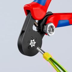 KNIPEX 97 53 14 Yüksük Sıkma Pensesi 6 Köşe (975314)