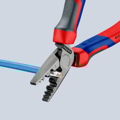 KNIPEX 97 72 180 Yüksük Sıkma Pensesi 180mm (9772180)