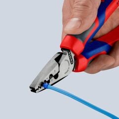 KNIPEX 97 72 180 Yüksük Sıkma Pensesi 180mm (9772180)
