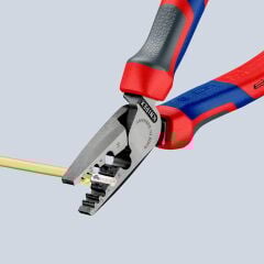 KNIPEX 97 72 180 Yüksük Sıkma Pensesi 180mm (9772180)