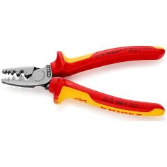 KNIPEX 97 78 180 VDE Yüksük Sıkma Pensesi 180mm 1000V İzoleli (9778180)