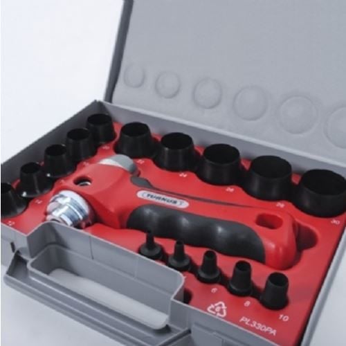 TURNUS Delik Zımba Kayış Conta Zımba Seti 3-50mm 32 Parça (326-350)