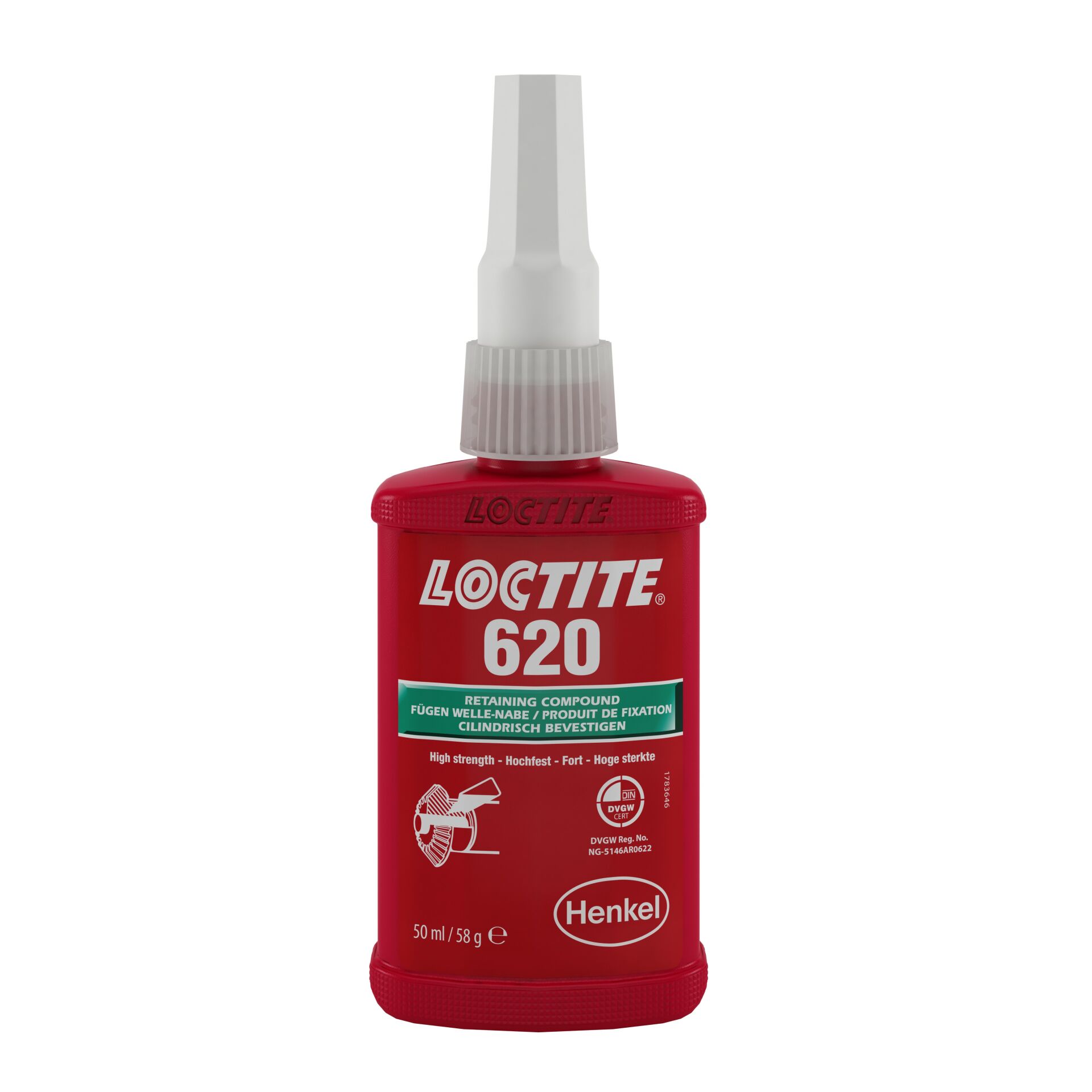 LOCTITE 620 Yüksek Sıcaklık Kaymalı Geçme 50ml