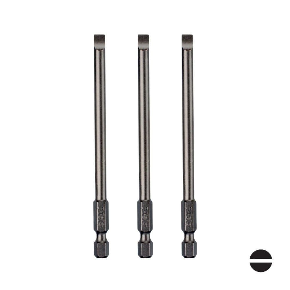 FELO Düz Uçlu Bits Uç 6.5x100mm - 3 Adet (03061810)