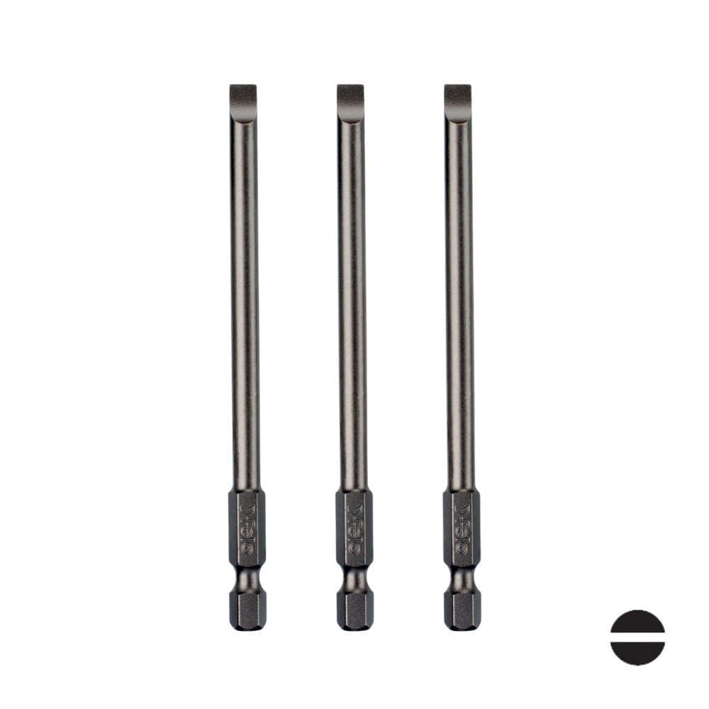 FELO Düz Uçlu Bits Uç 4x100mm - 3 Adet (03041810)
