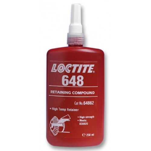 LOCTITE 648 Yüksek Mukavemetli Presli Geçme 250ml