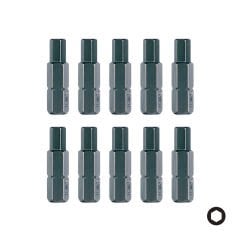 FELO Altı Köşe Allen Bits Uç C8 5/16'' - 8x32mm - 10 Adet (07480010)