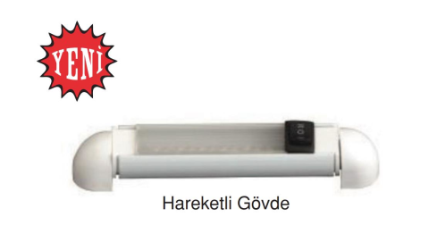 Yatay Armatür 45 Led Gün Işığı