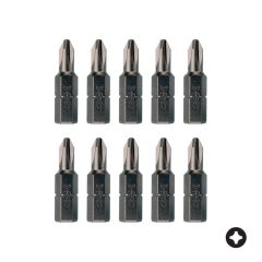 FELO Yıldız Uçlu Bits Uç PH 2x32mm - 5/16 - 10 Adet (07202010)