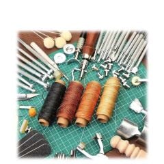 TROY 90018 Deri İşleme Alet Seti, 273 Parça