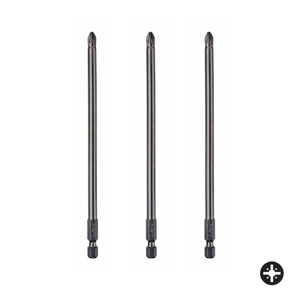 FELO Yıldız Uçlu Bits Uç PZ 1x150mm - 3 Adet (03101910)