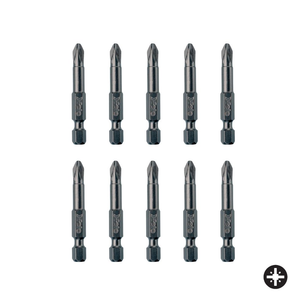 FELO Yıldız Uçlu Bits Uç PZ 3x50mm - 10 Adet (03103510)