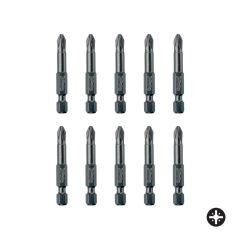 FELO Yıldız Uçlu Bits Uç PZ 2x50mm - 10 Adet (03102510)