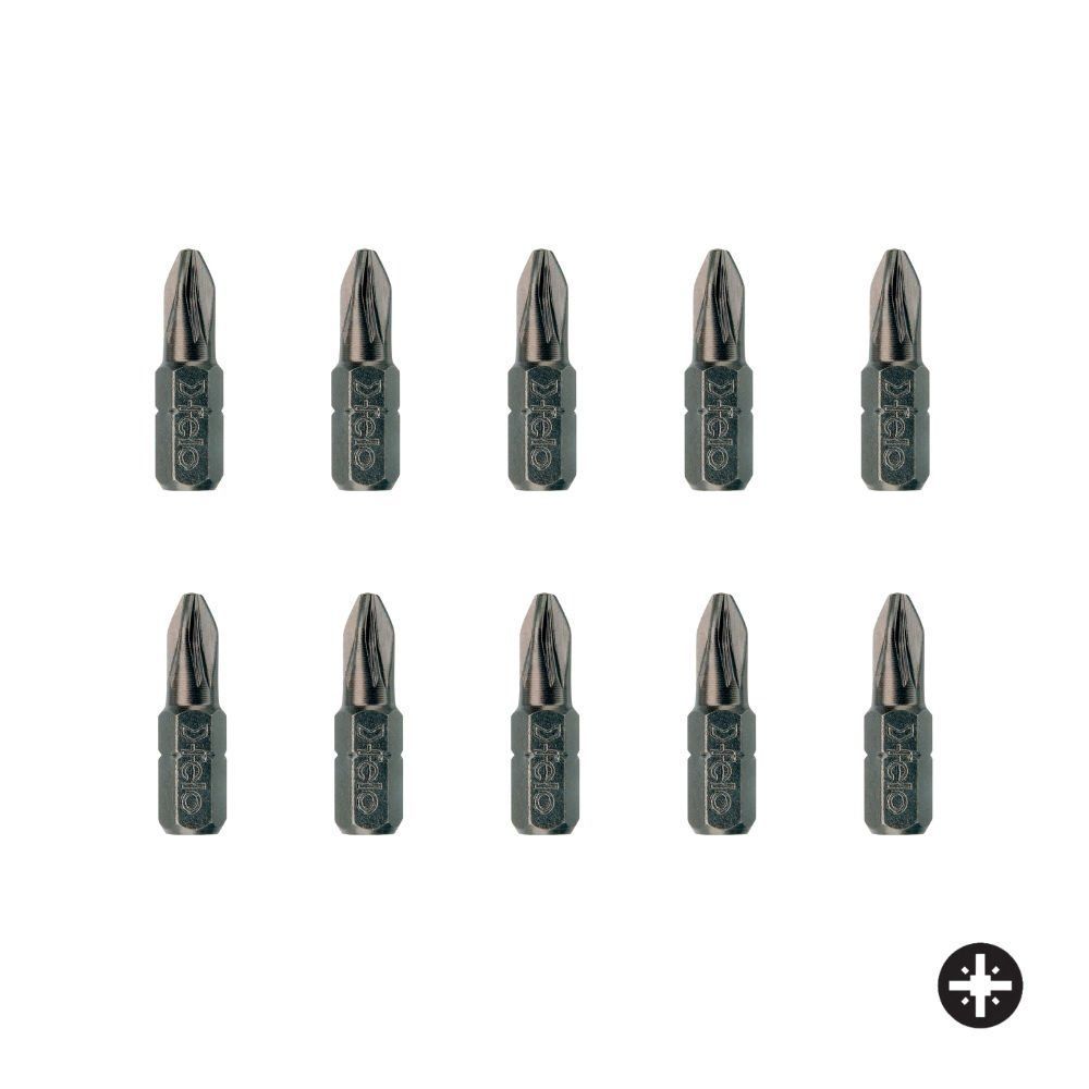 FELO Yıldız Uçlu Bits Uç PZ 1x25mm - 10 Adet (02101010)