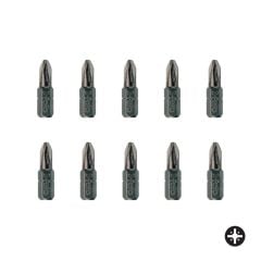 FELO Yıldız Uçlu Bits Uç PZ 1x25mm - 10 Adet (02101010)