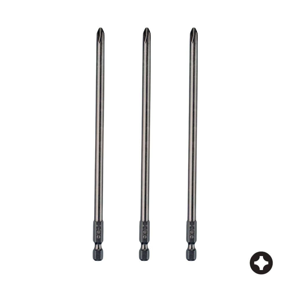 FELO Yıldız Uçlu Bits Uç PH 1x150mm - 3 Adet (03201910)