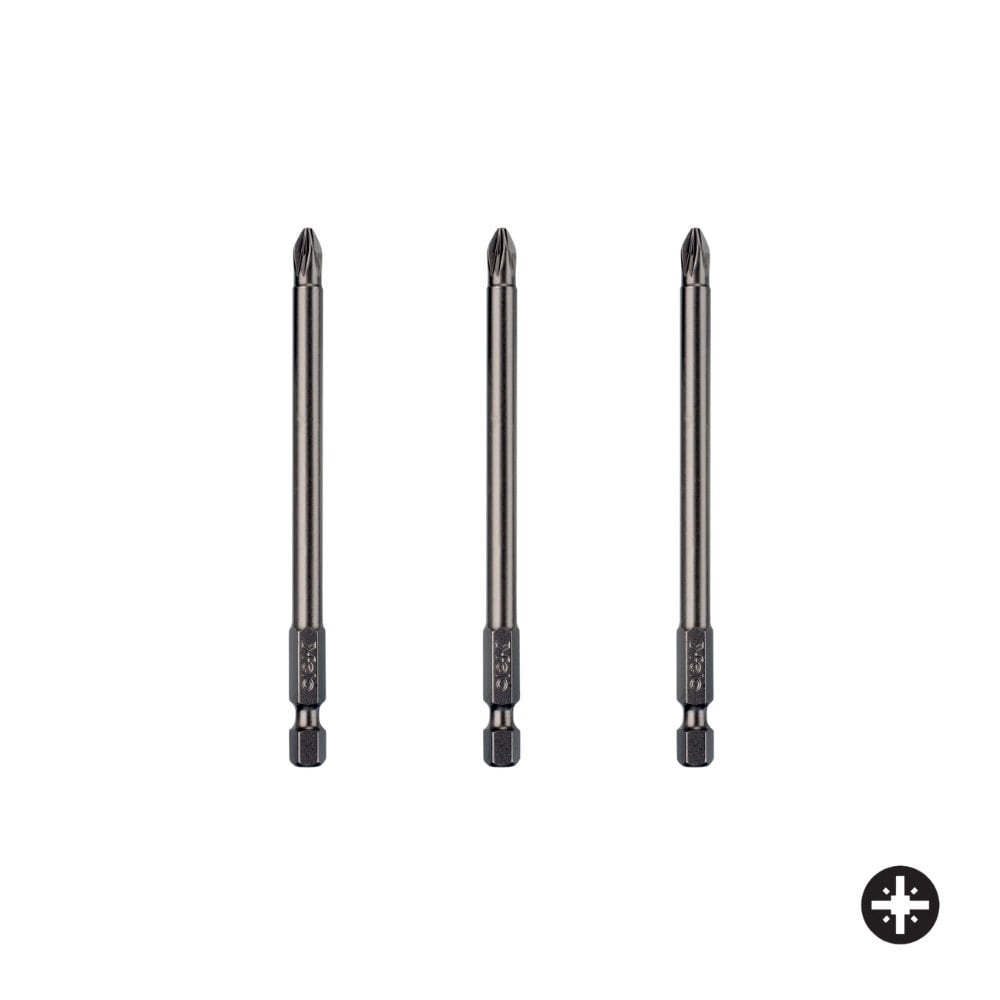 FELO Yıldız Uçlu Bits Uç PH 2x100mm - 3 Adet (03202810)