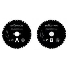 EVOLUTION Çok Amaçlı Daire Testere Ø 155mm (RAGE TWIN 155)