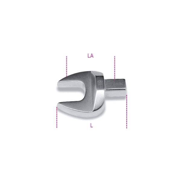 BETA Açık Ağız Tork Anahtar Soketi 14x18mm 27mm (643 14X18-27 - 006430127)