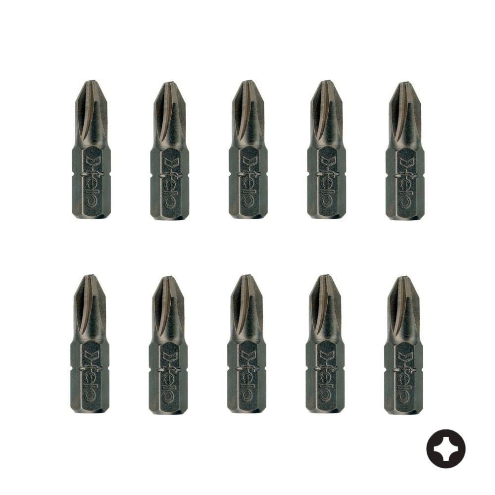 FELO Yıldız Uçlu Bits Uç PH 1x25mm - 10 Adet (02201010)