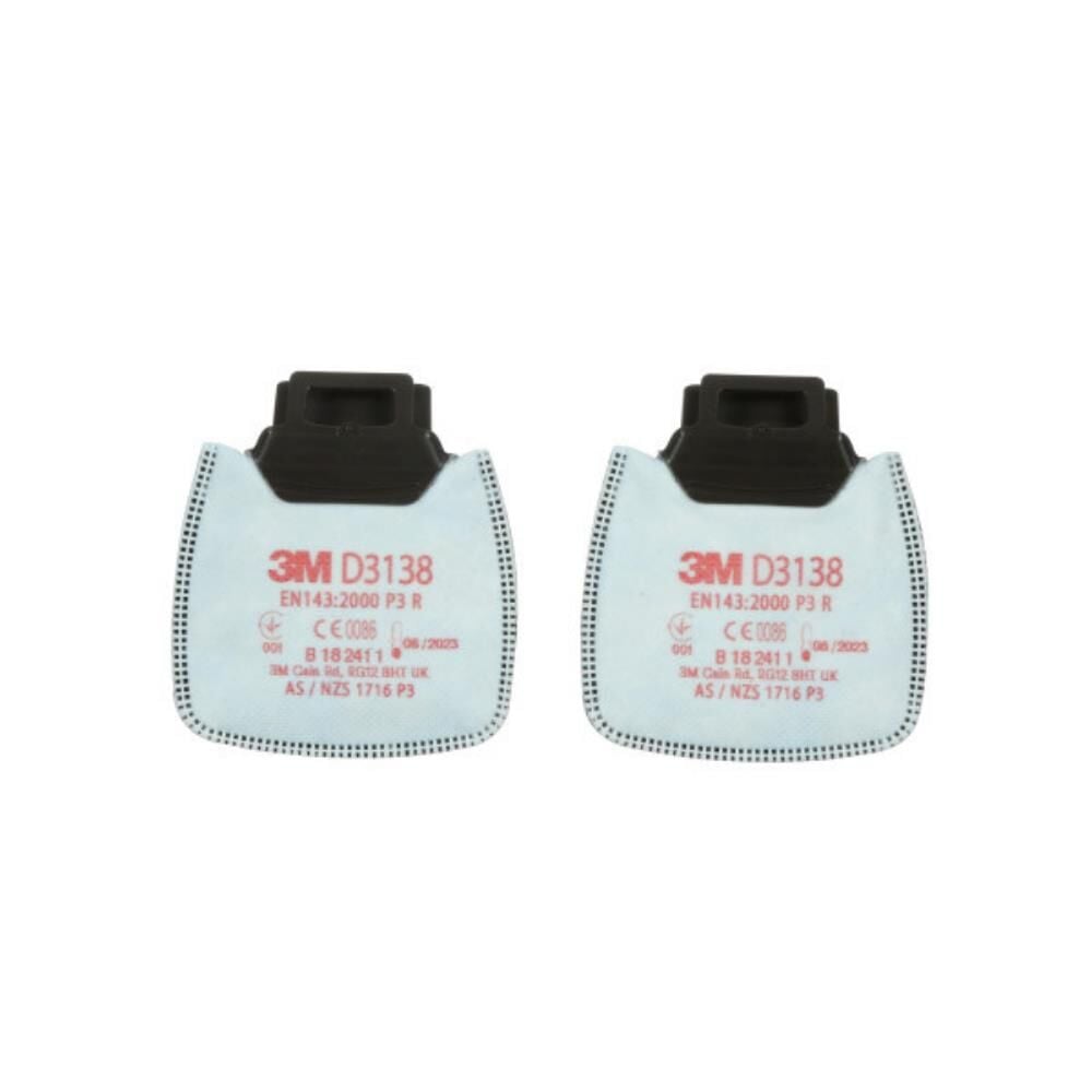 3M Secure Click D3138 P3 R Partikül Filtresi (1 Çift)