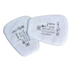 3M 5911 P1 Toz ve Sis Partikül Filtresi (1 Çift)