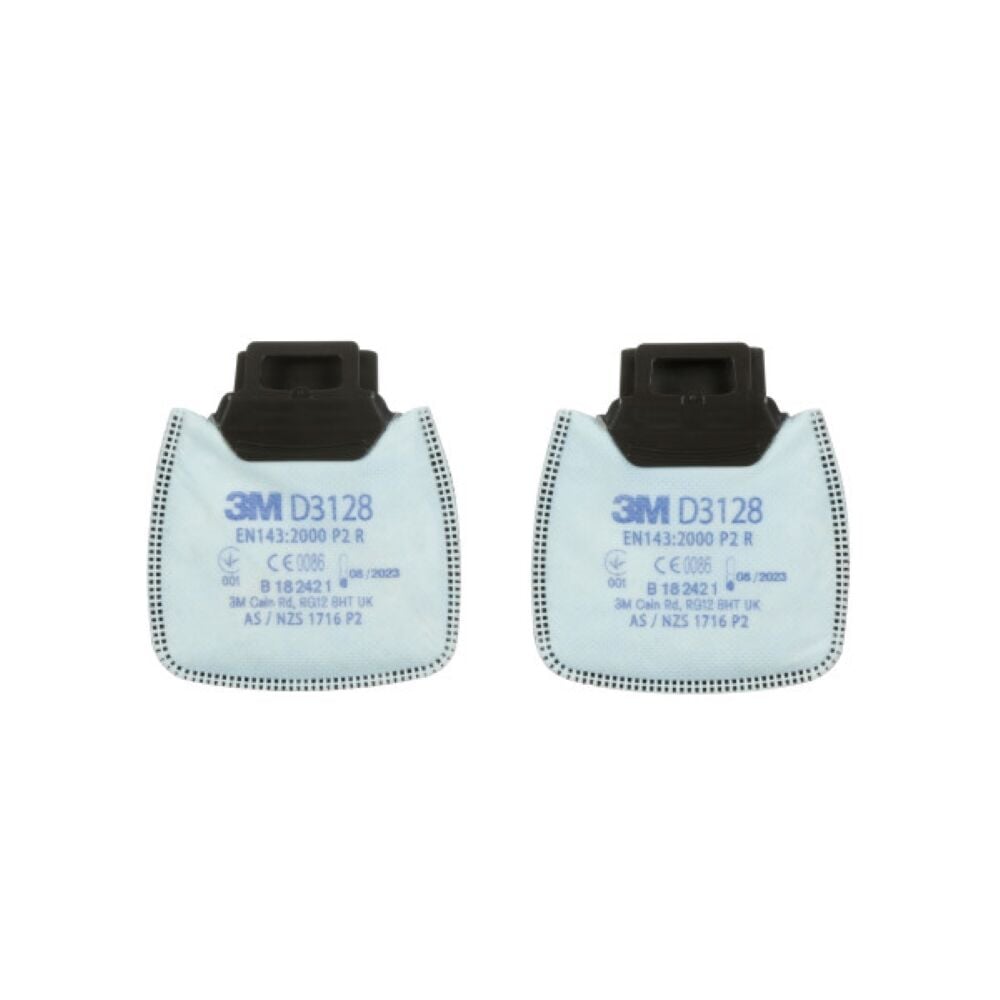 3M Secure Click D3128 P2 R Partikül Filtresi (1 Çift)