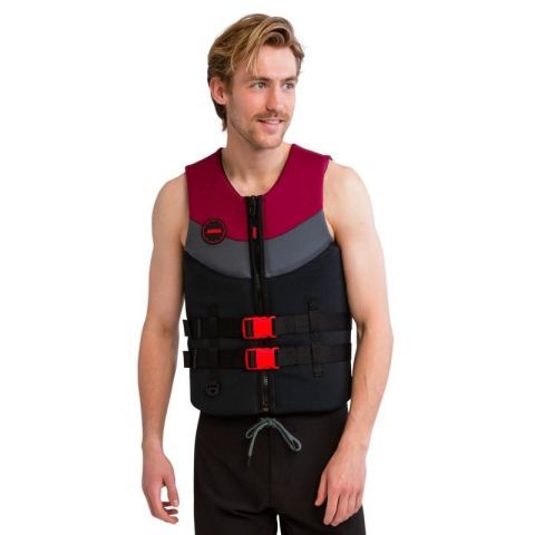 JOBE Neopren Erkek Can Yeleği Bordo L