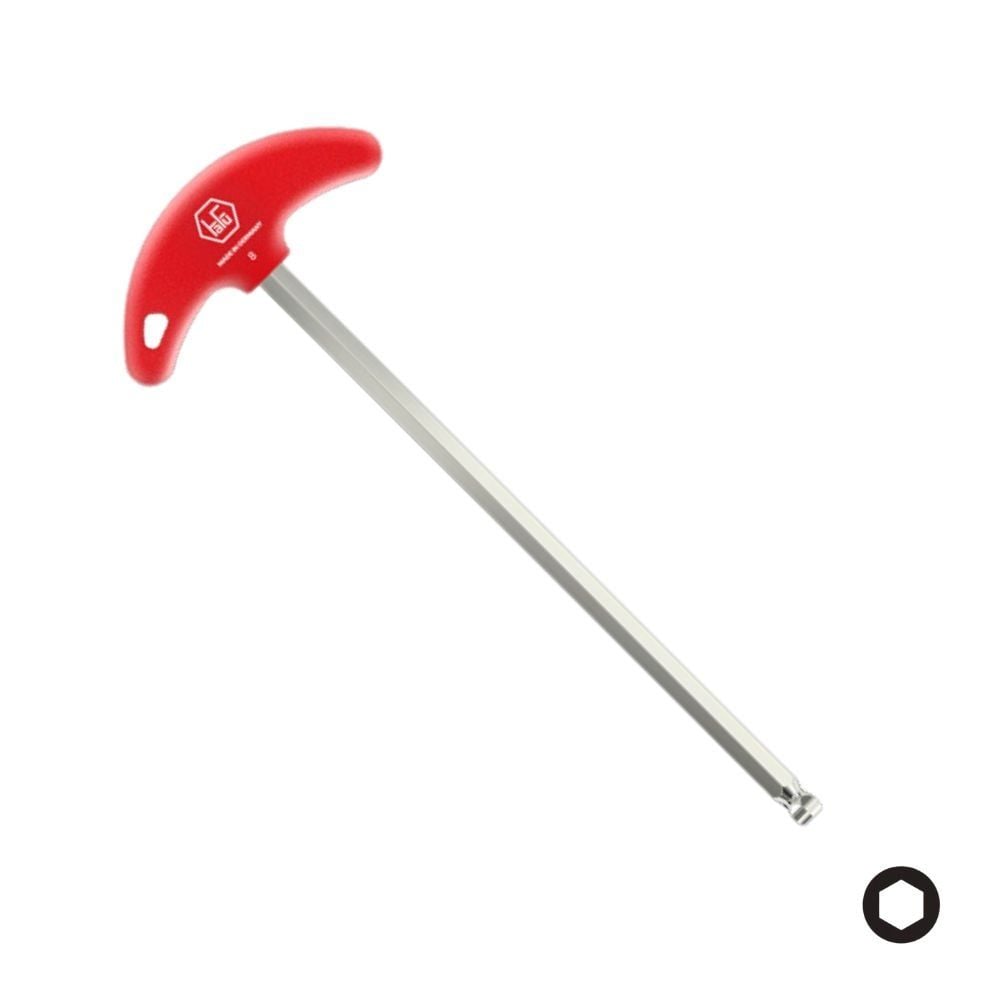 HAFU T Saplı Yuvarlak Başlı Allen Anahtar Uzun Tip 5x150 (420-515-02)