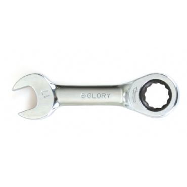 GLORY Kısa Düz Cırcır Anahtar 18mm