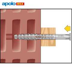 MEA HBR Boşluklu Çerçeve Dübeli (10x115mm, 100 adet)