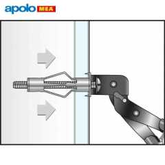MEA HRM 6/16 Metal Boşluk Dübeli (13x52mm, 100 adet)