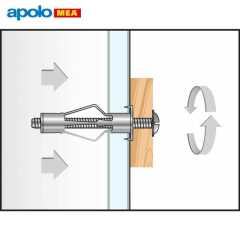 MEA HRM 6/16 Metal Boşluk Dübeli (13x52mm, 100 adet)
