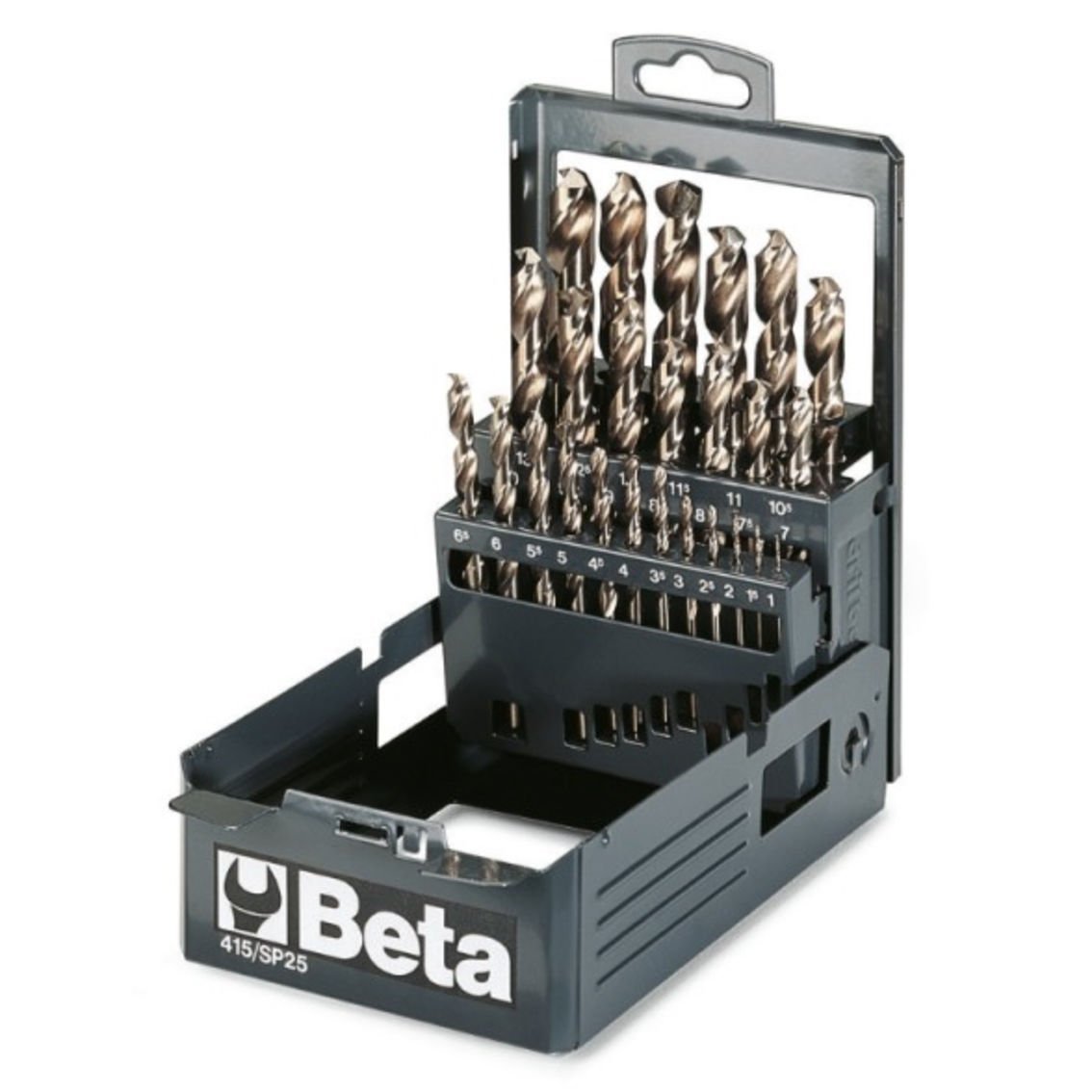 BETA HSS Metal Matkap Ucu Seti 25 Parça (Ø1-13mm x 0.5mm) (415/SP25 - 004150425)