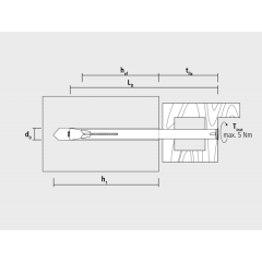 MEA MR Metal Kasa Dübeli (10x92mm, 100 adet)