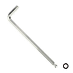 HAFU Tek Yuvarlak Başlı Allen Anahtar 5mm Uzun (450-050-02)