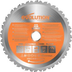 EVOLUTION Çok Amaçlı Daire Testere Ø 210mm (R210TCT)