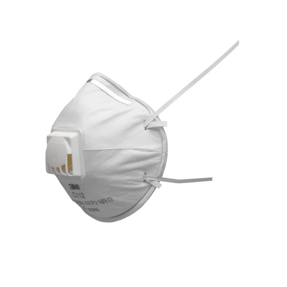 3M C112 FFP2 Konik Ventilli Toz ve Sis Maskesi